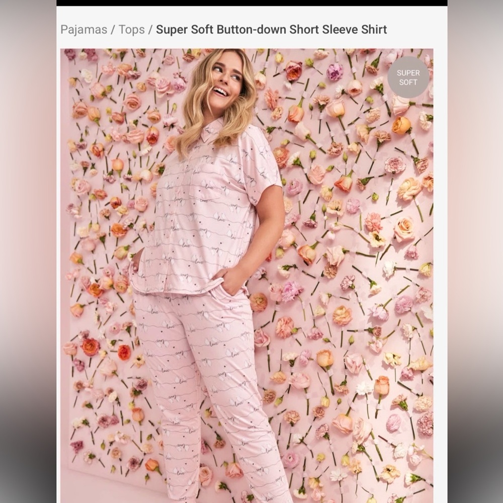 La Vie On Rose Pajama Set